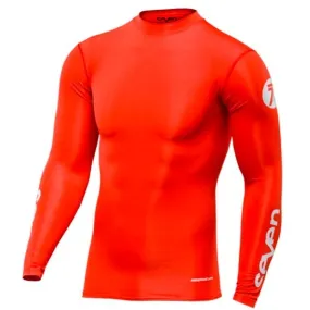 Seven MX Zero Compression Jersey (Red, Size: M)