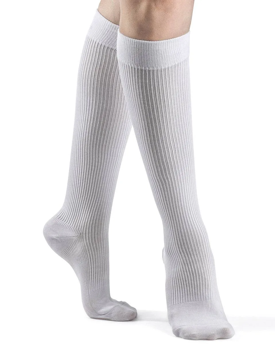 Sigvaris 230 Cotton Series Women's Closed Toe Knee Highs 30-40 mmHg - 233C