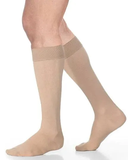 Sigvaris 230 Cotton Series Women's Closed Toe Knee Highs 30-40 mmHg - 233C