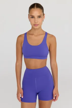 SKINLUXE TANK SPORTS BRA - GRAPE