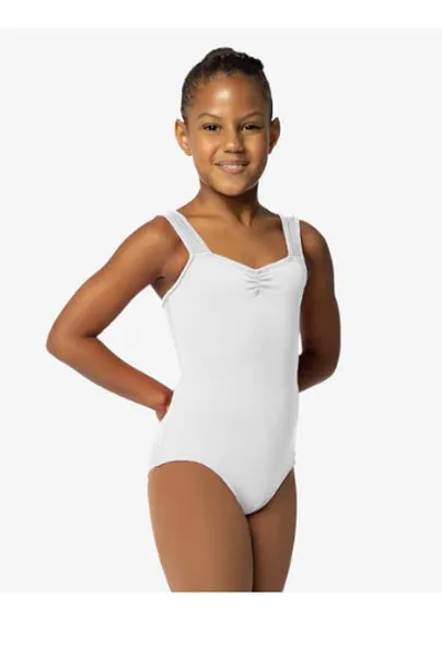 So Danca SL21 Marley Child Tank Leotard With Mesh Straps