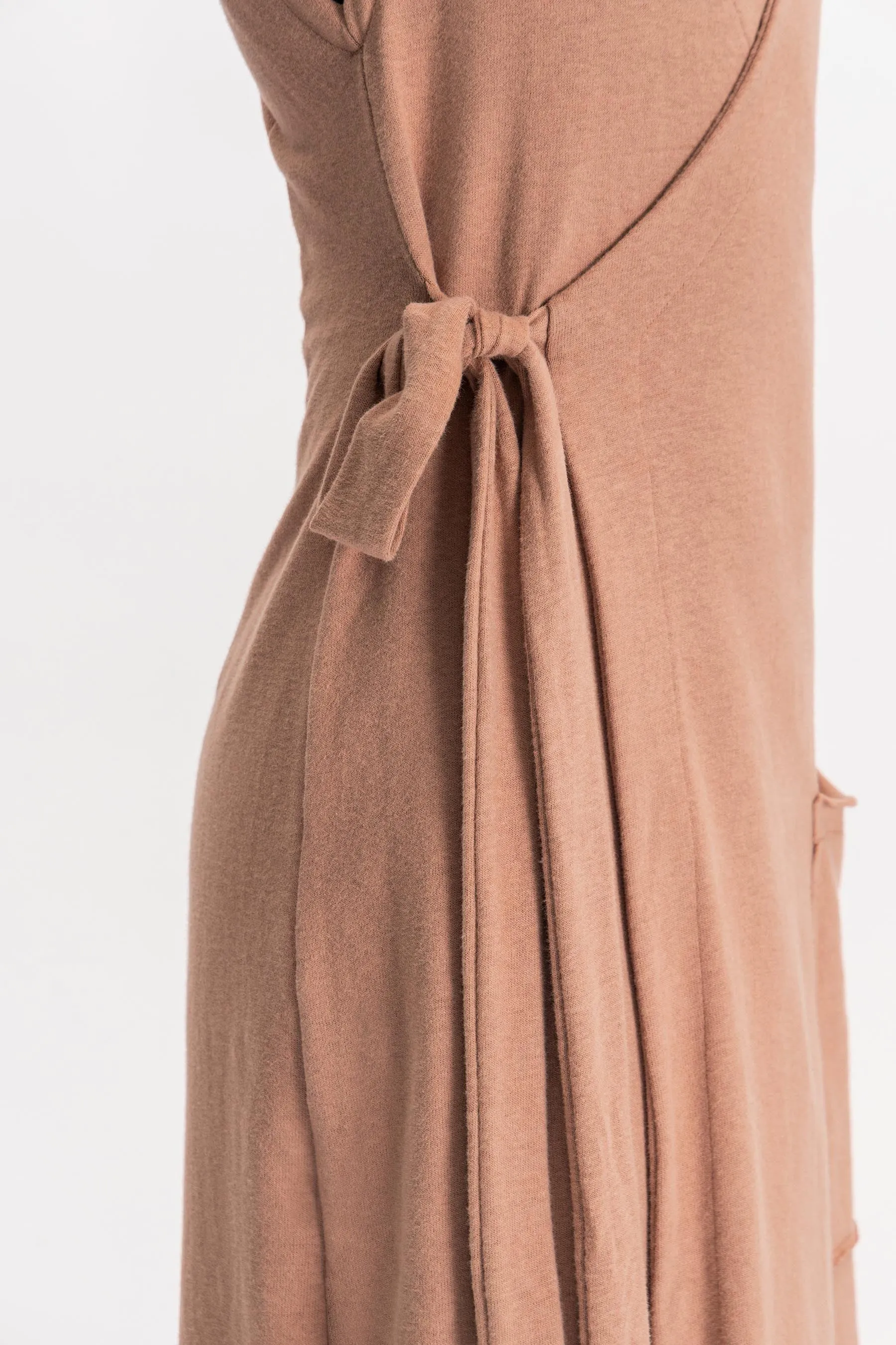 Soft Side Wrap Dress