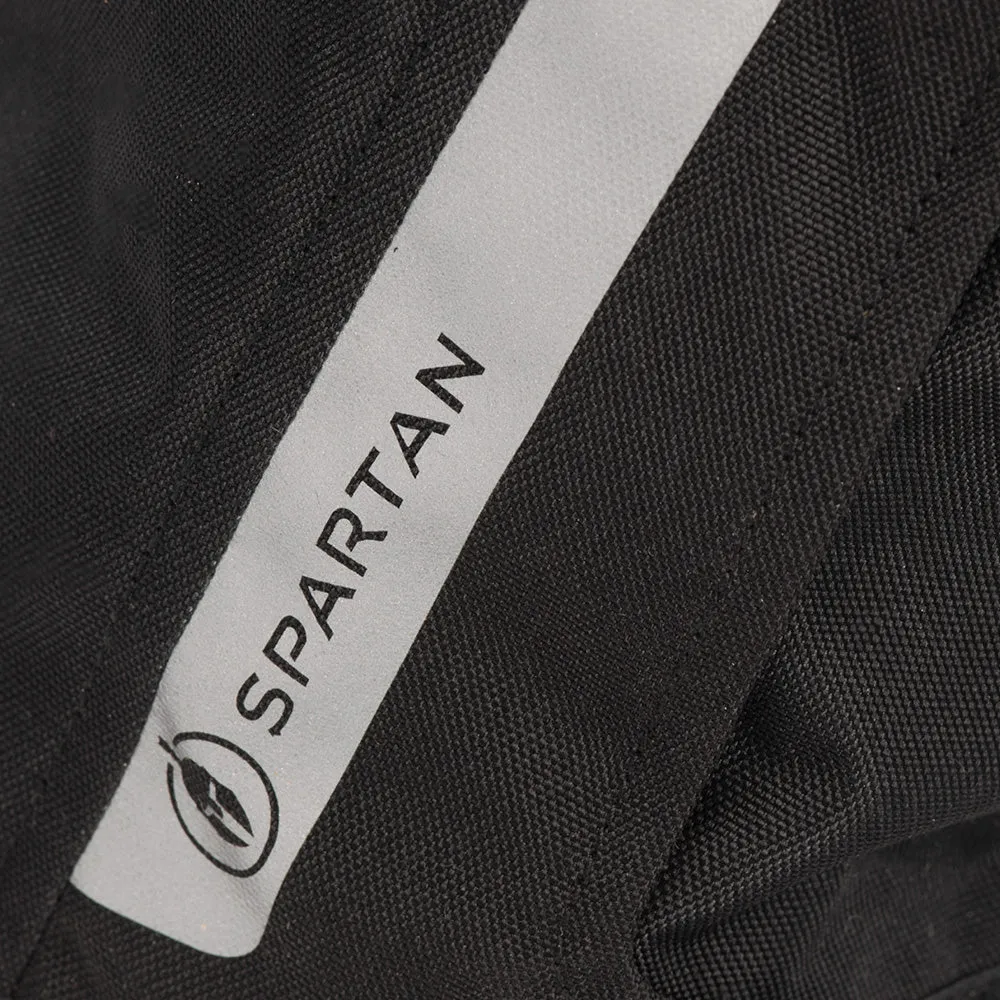 Spartan Waterproof Mens Textile Pant Trouser CE - Black (Regular, Short & Long Leg)