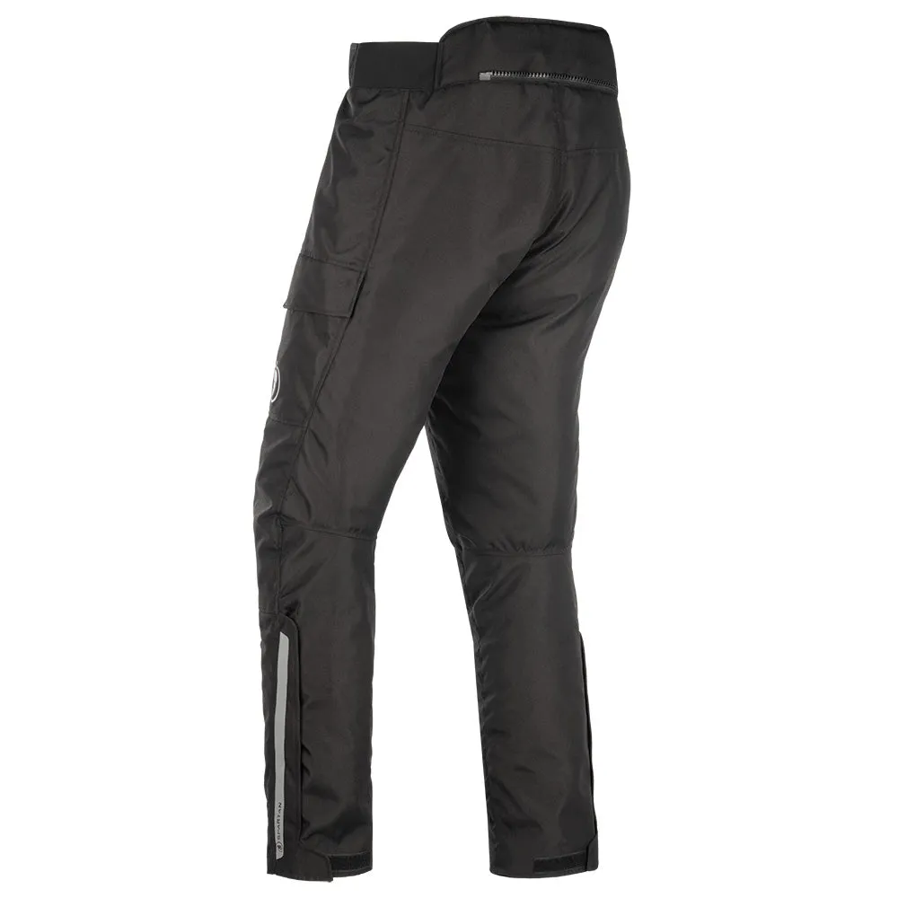 Spartan Waterproof Mens Textile Pant Trouser CE - Black (Regular, Short & Long Leg)