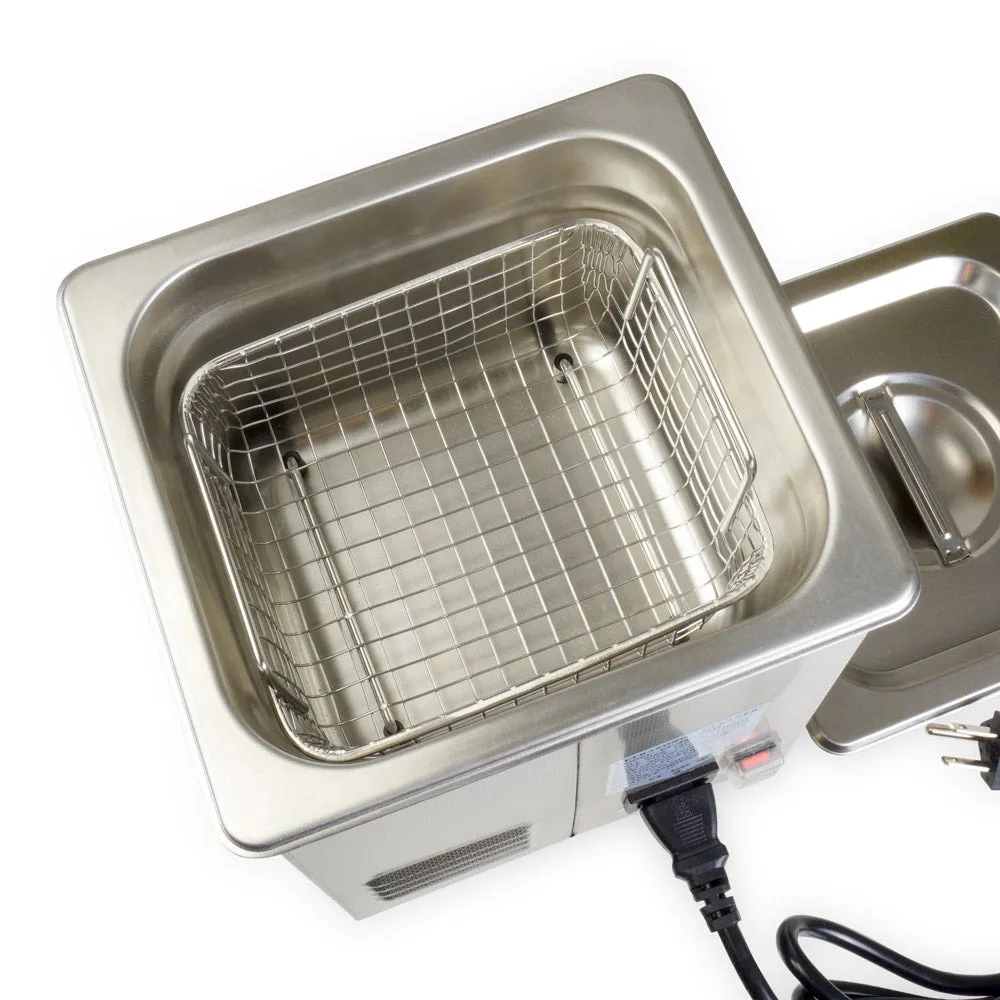 Stainless Steel Ultrasonic Cleaner 40,000 Hz (free 260g wax puck with purchase)