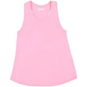 Tank Top with Racer Back in Light Pink