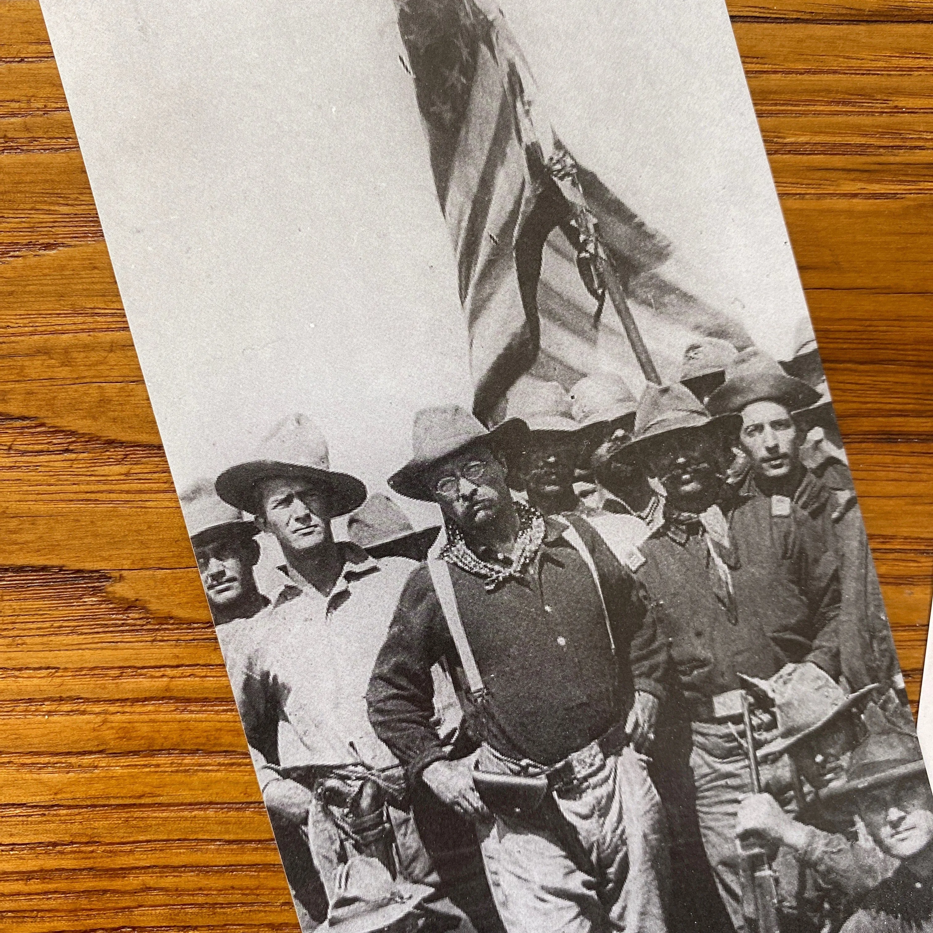 Teddy Roosevelt "Rough Riders" Bookmark