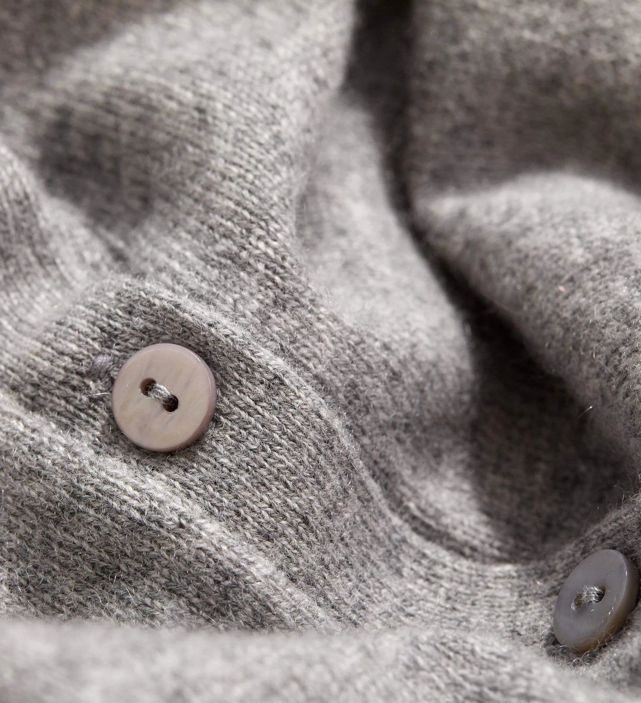 The Crewneck Button-Down Cashmere Cardigan