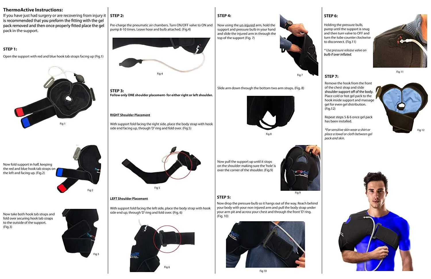 Universal Shoulder Hot/Cold Compression Brace