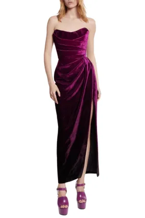 Velvet Midi Dress