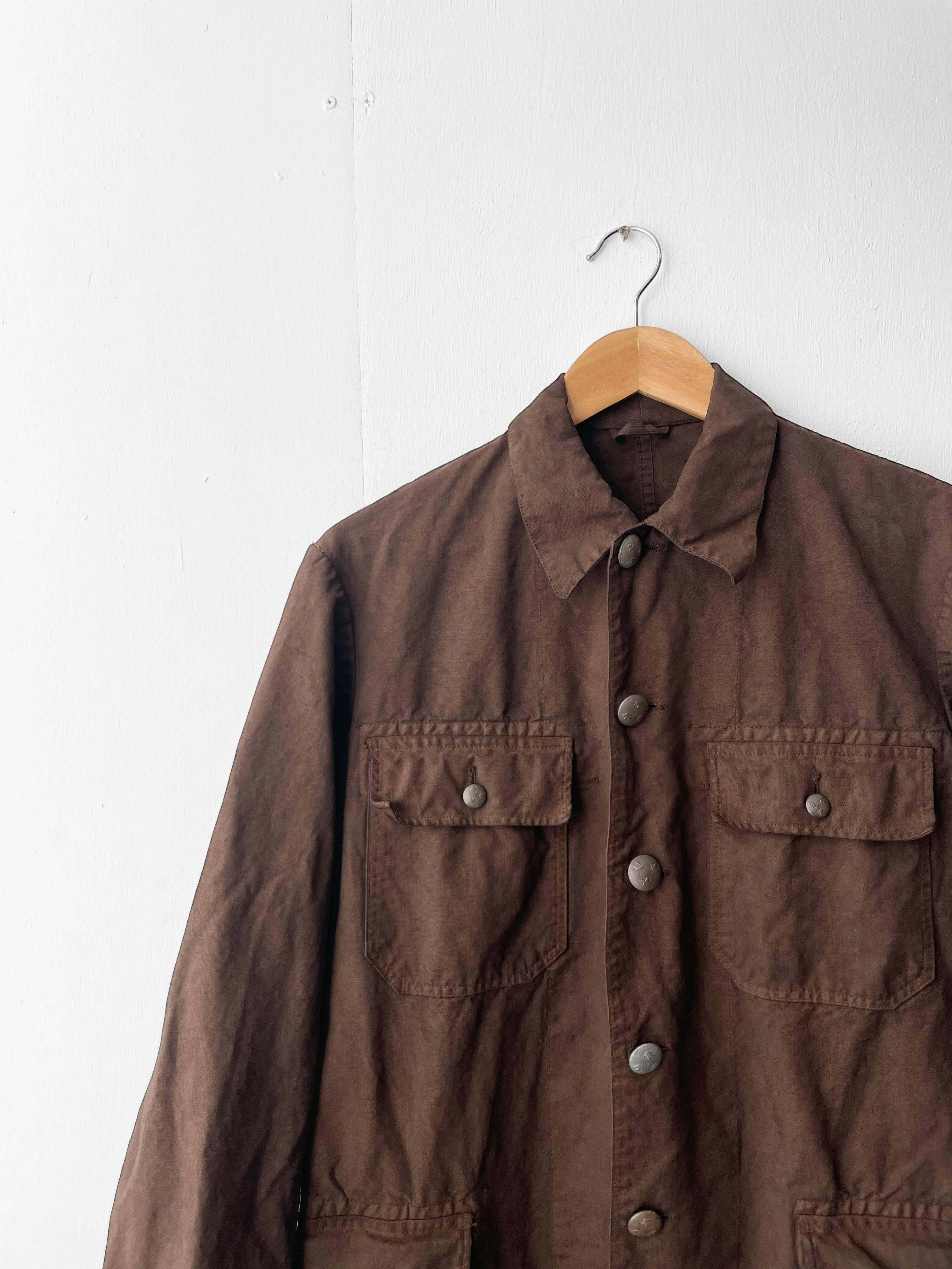 Vintage 60s Brown Canvas Jacket