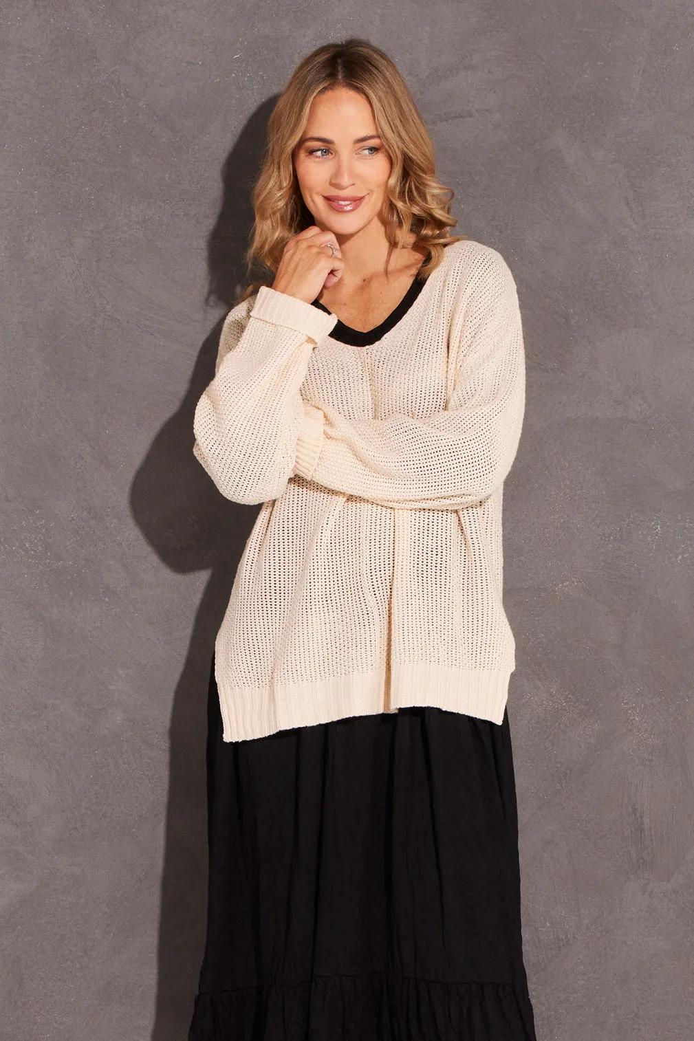 Vivienne Knit - Cream