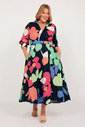 Wendy Wrap Dress in Daydream