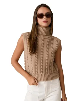 Willow Turtle Neck Knit Vest